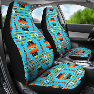 Seven Tribes Turquoise Car Seat Covers
