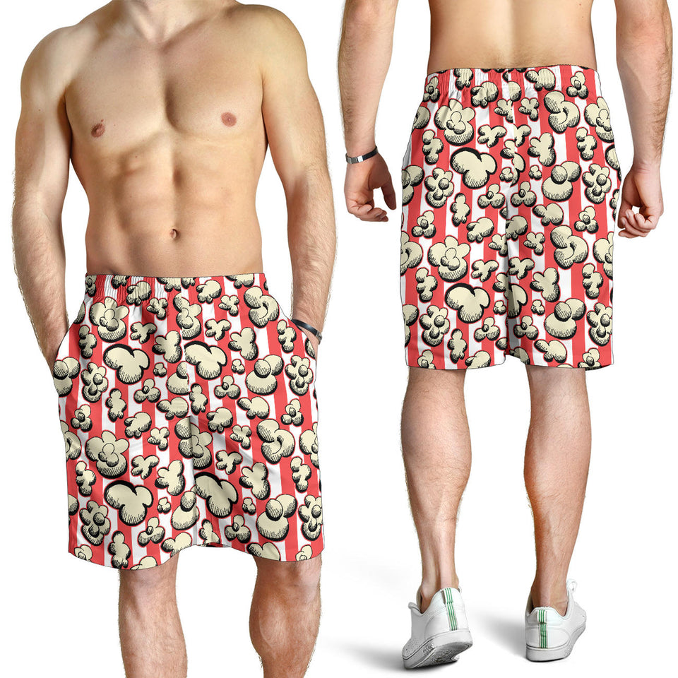 Popcorn Pattern Print Design 05 Men Shorts