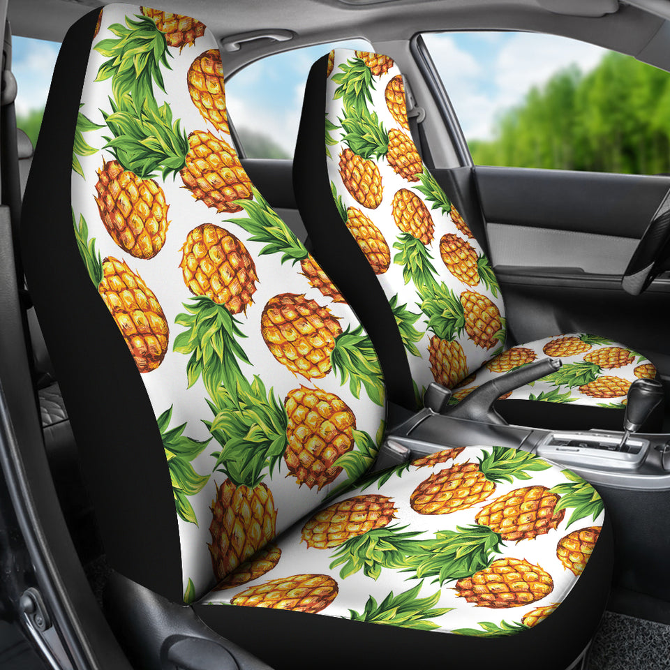 Pineapples Design Pattern  Universal Fit Car Seat Covers