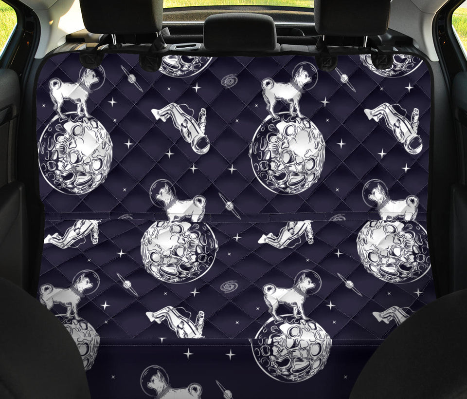 Chihuahua Space Helmet Astronaut Pattern Dog Car Seat Covers