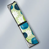 Blueberry Flower Pattern Car Sun Shade