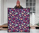 British Pattern Print Design 02 Premium Quilt