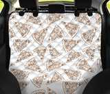 Hand Drawn Pizza Pattern Dog Car Seat Covers