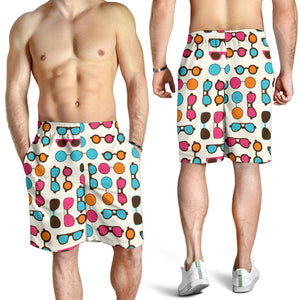 Sun Glasses Pattern Print Design 03 Men Shorts