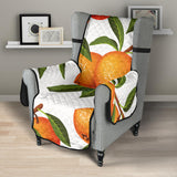 Oranges pattern background Chair Cover Protector