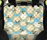 Bee Honeycomb Pattern Dog Car Seat Covers