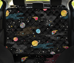 Space Pattern Dog Car Seat Covers