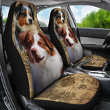 Australian Shepherd Car Seat Covers (Set Of 2)