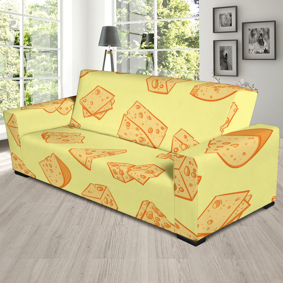 Cheese Design Pattern Sofa Slipcover