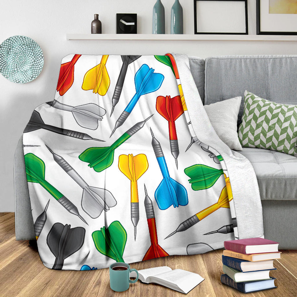 Darts Pattern Print Design 03 Premium Blanket