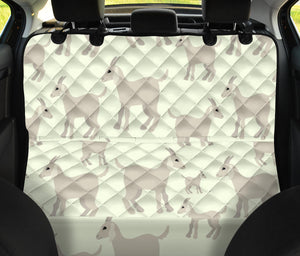Little Young Goat Pattern Dog Car Seat Covers