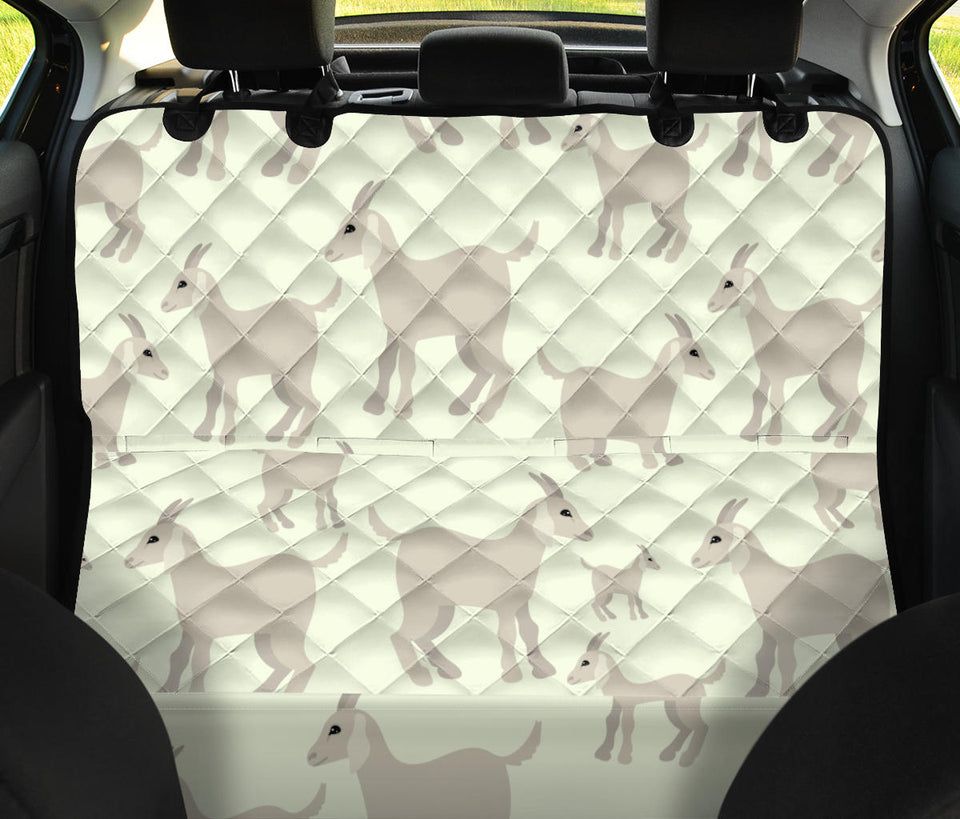 Little Young Goat Pattern Dog Car Seat Covers