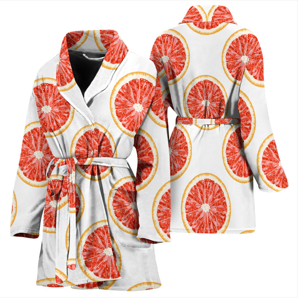 Grapefruit Pattern Women'S Bathrobe