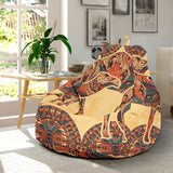 Camel Polynesian Tribal Design Pattern Bean Bag Cover