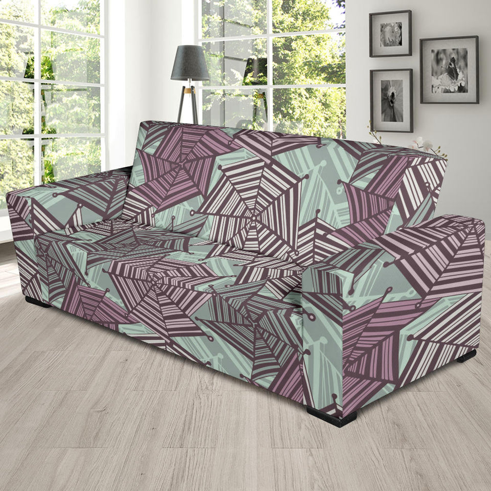 Spider Web Cobweb Design Color Pattern Sofa Slipcover