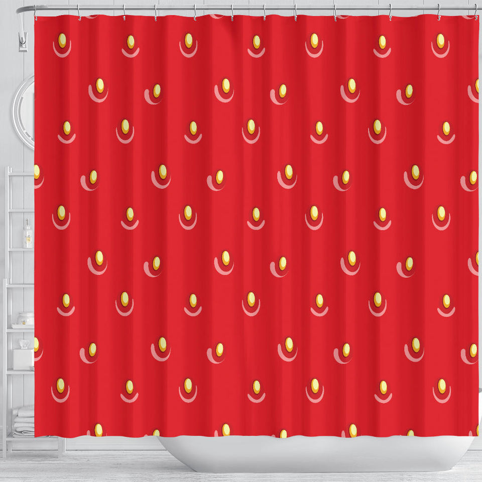 Strawberry Texture Skin Pattern Shower Curtain Fulfilled In US