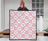 Cute Sheep Pattern Premium Quilt
