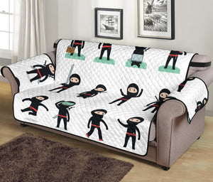 Cute ninja katana sword pattern Sofa Cover Protector