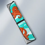 Octopuses Sea Wave Background Car Sun Shade