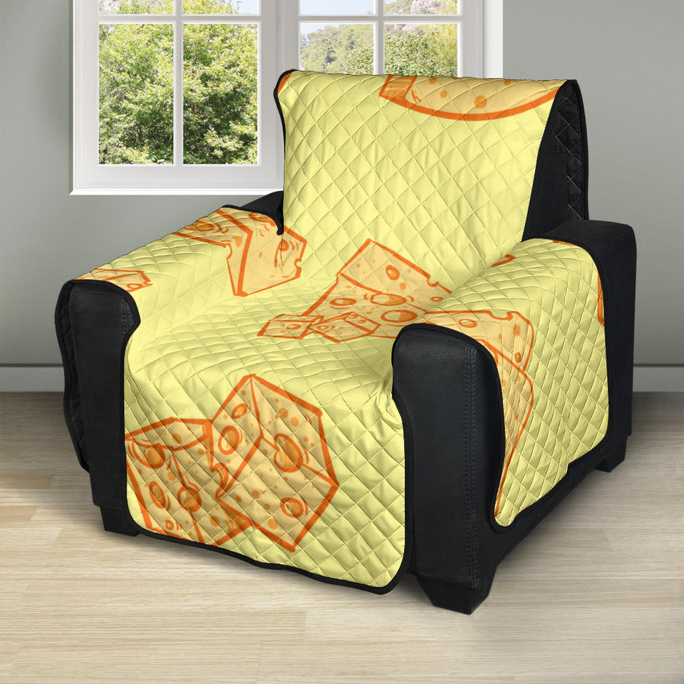 Cheese design pattern Recliner Cover Protector