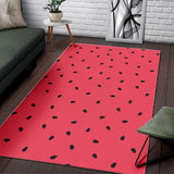 Watermelon Texture Background Area Rug