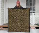 Snake Skin Pattern Premium Quilt