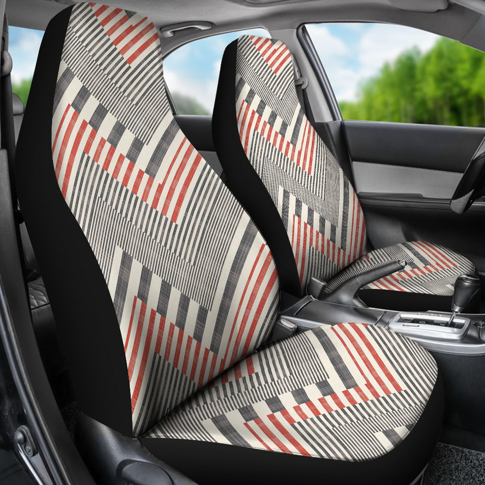 Zigzag Chevron Striped Pattern  Universal Fit Car Seat Covers
