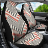 Zigzag Chevron Striped Pattern  Universal Fit Car Seat Covers