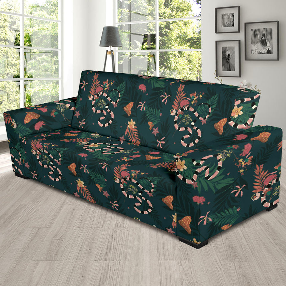 Snake Forest Pattern Sofa Slipcover