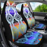 Turquoise Horizon Car Seat Covers