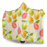 Guava Design Pattern Hooded Blanket