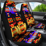 Seven Tribes Horse Horizon Set Of 2 Car Seat Covers