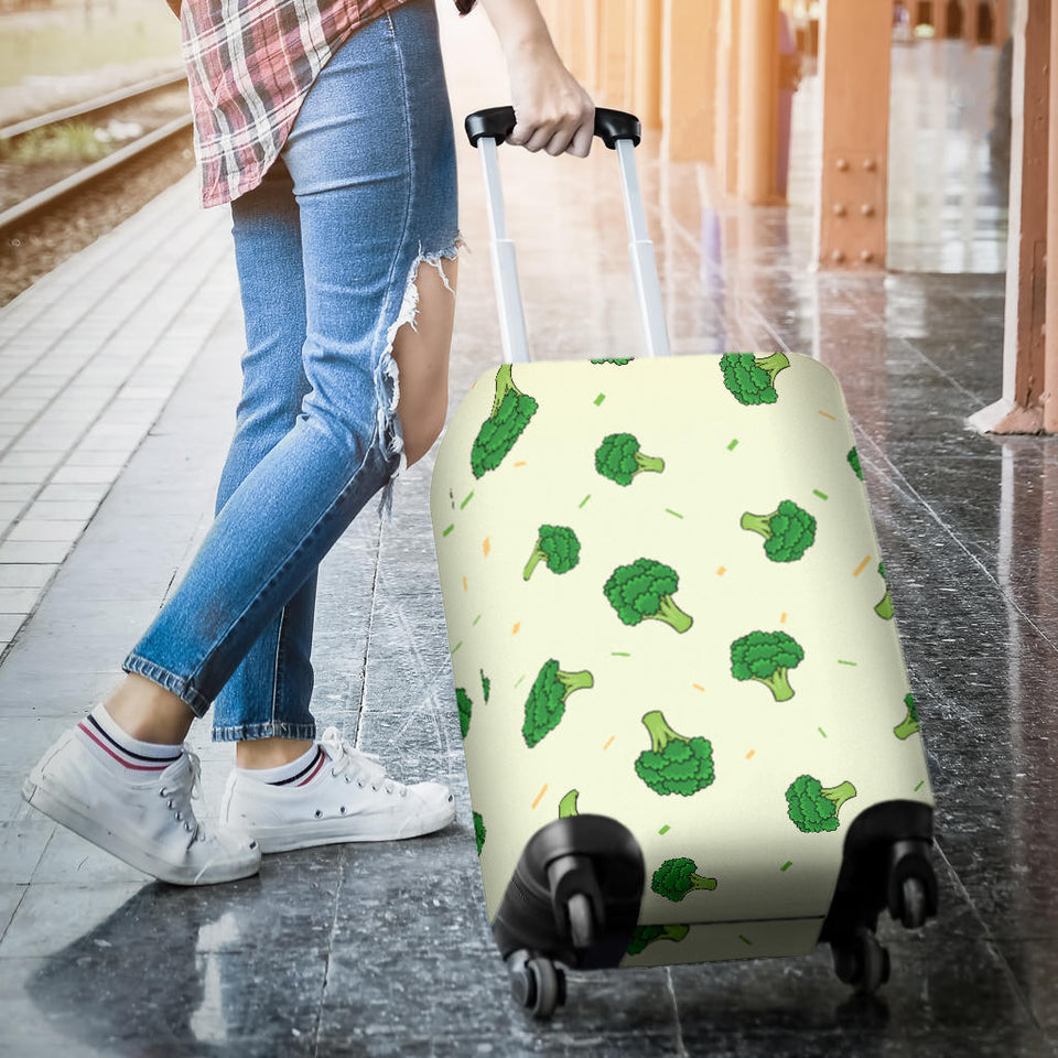 Broccoli Pattern Luggage Covers