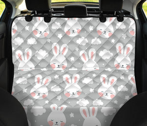 Rabbit Cloud Pattern Dog Car Seat Covers