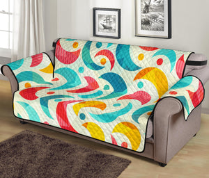 Colorful moon pattern Sofa Cover Protector