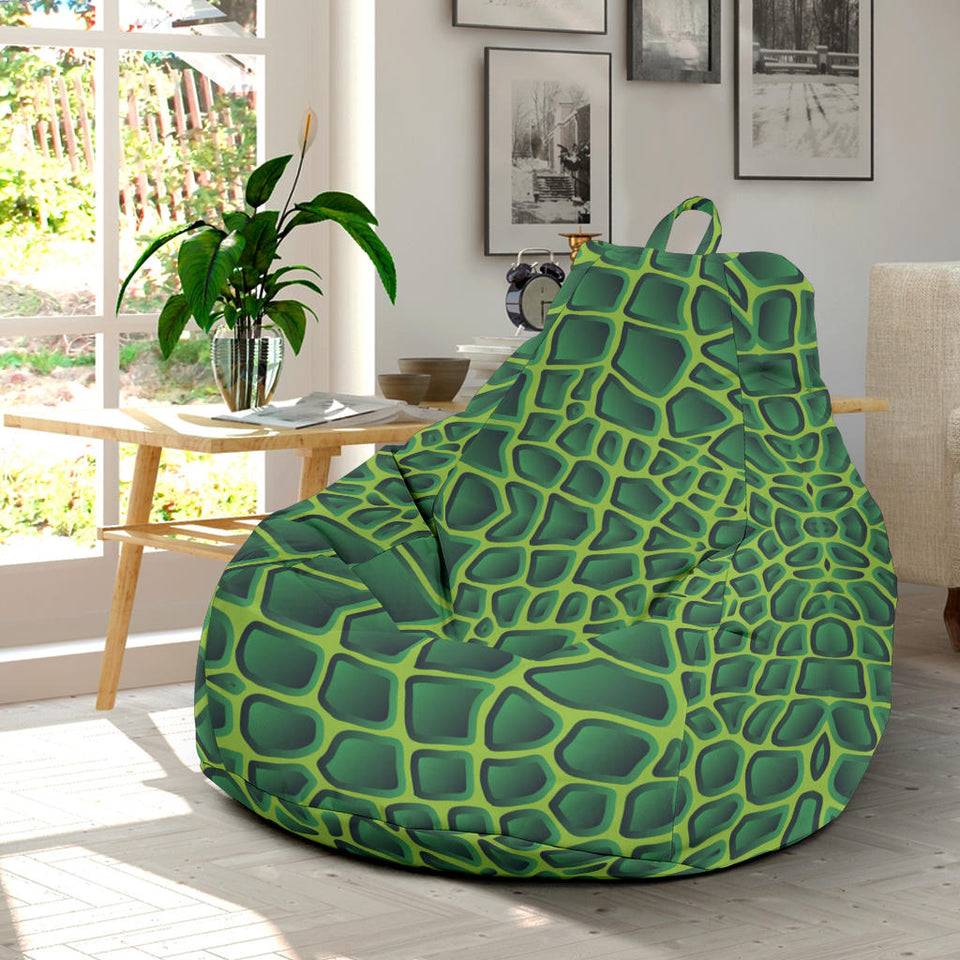 Crocodile Skin Printed Bean Bag Cover