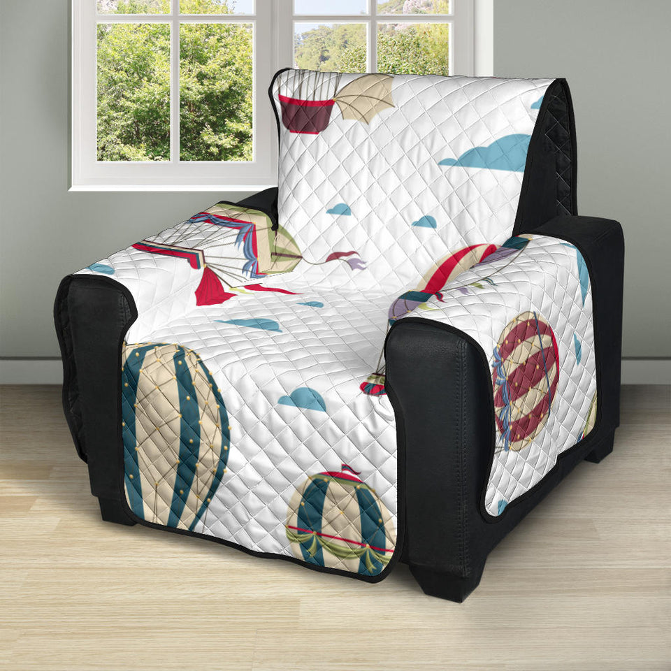 Hot air balloon pattern Recliner Cover Protector