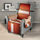 American football ball design pattern Chair Cover Protector