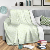 Cucumber Pattern Background Premium Blanket