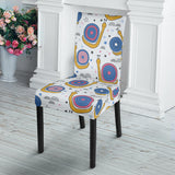 Snail Pattern Print Design 05 Dining Chair Slipcover