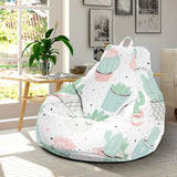 Pastel Colorcactus Pattern Copy Bean Bag Cover