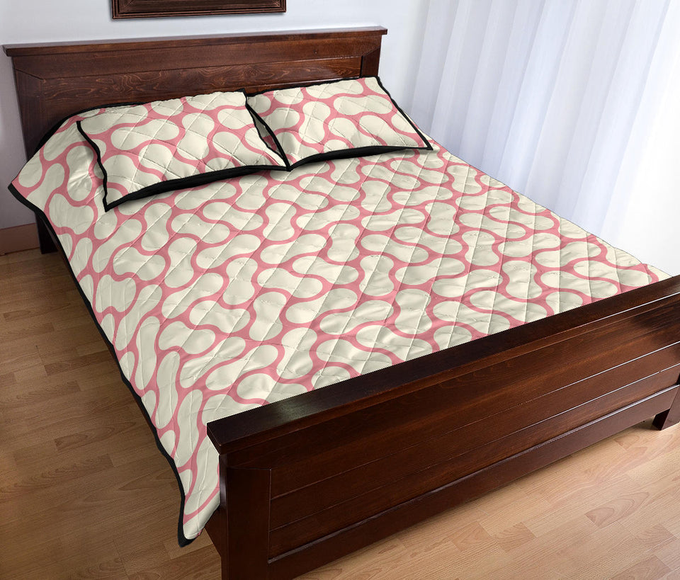 peanuts texture pattern Quilt Bed Set