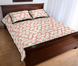 peanuts texture pattern Quilt Bed Set