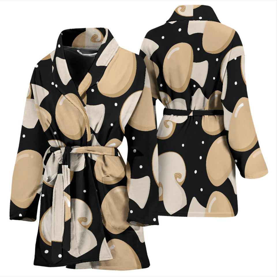 Champignon Mushroom Pattern Women'S Bathrobe