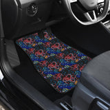 Octopus Sea Wave Tropical Fishe Pattern Front Car Mats