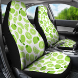 Lime Design Pattern Universal Fit Car Seat Covers