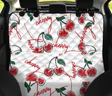 Hand Drawn Cherry Pattern Dog Car Seat Covers