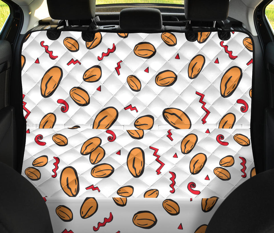 Peanuts Pattern Background Dog Car Seat Covers