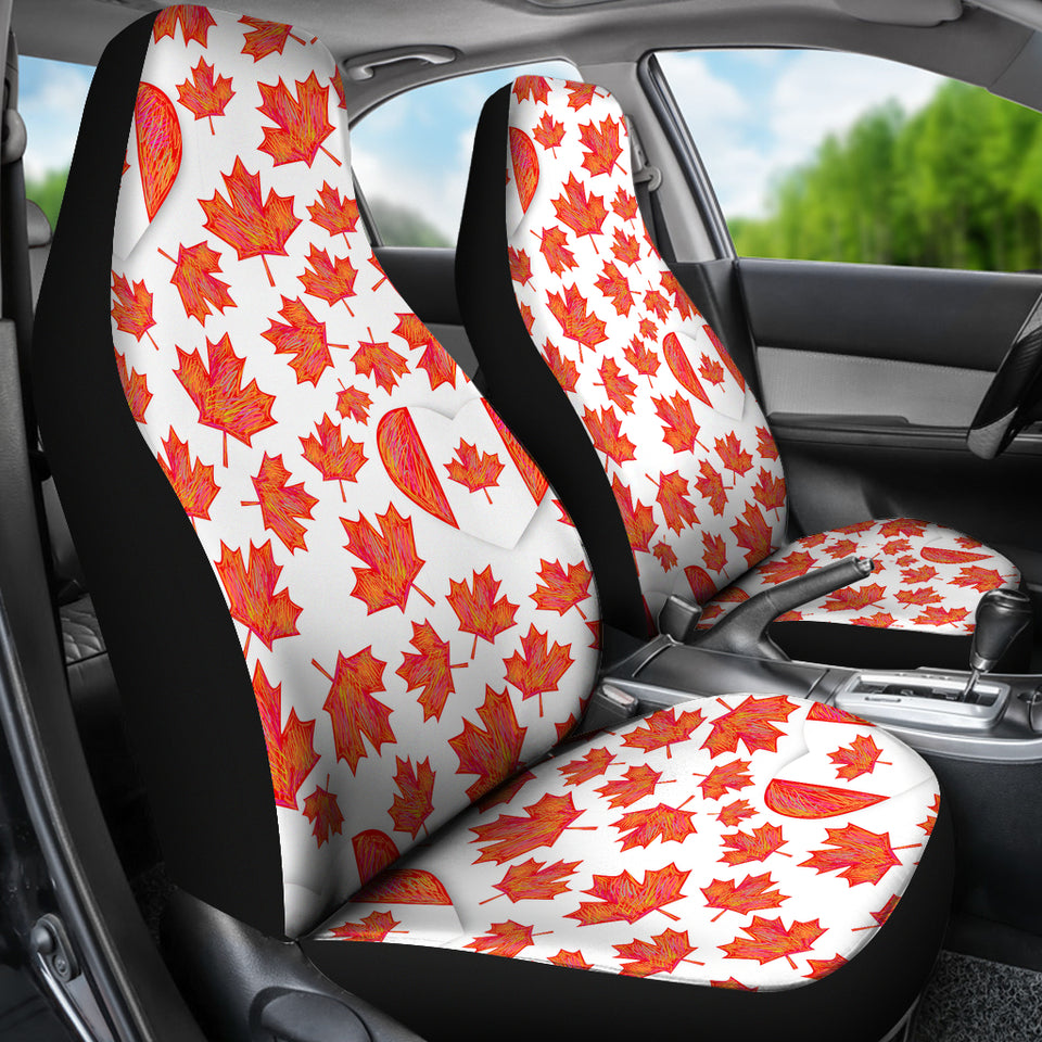 Canada Pattern Print Design 02 Universal Fit Car Seat Covers
