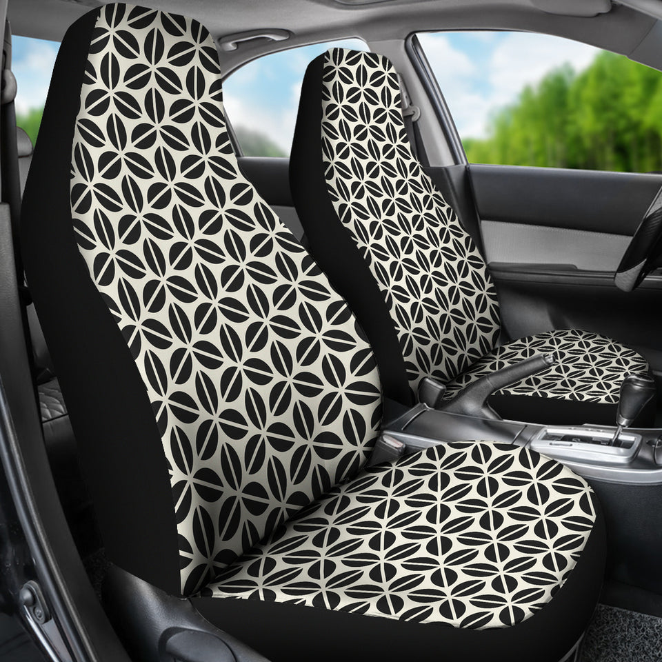 Coffee Bean Abstract Modern Pattern Universal Fit Car Seat Covers